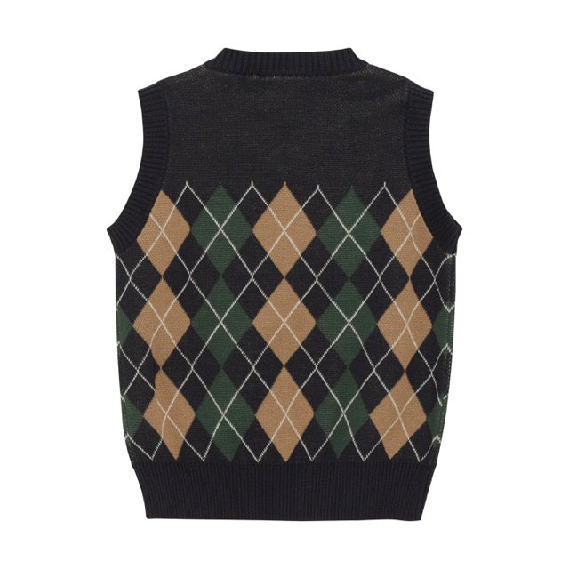 Pullunder Karo GOTS | Dark Navy| Minymo
