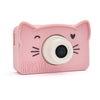 Digitalkamera einfach für kleine Kinder, ab 3 Jahren. Katze, blush, rosa