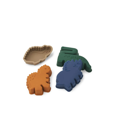 Die Gill Sandformen sind perfekt, um lustige Formen im Sand zu machen oder um mit ihnen in der Badewanne zu spielen. Leicht zu greifen und zu halten, garantieren die Formen stundenlangen Spielspaß und stärken die Feinmotorik deiner Kleinen.