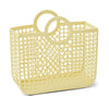 strandkorb von liewood mit henkel in gelb