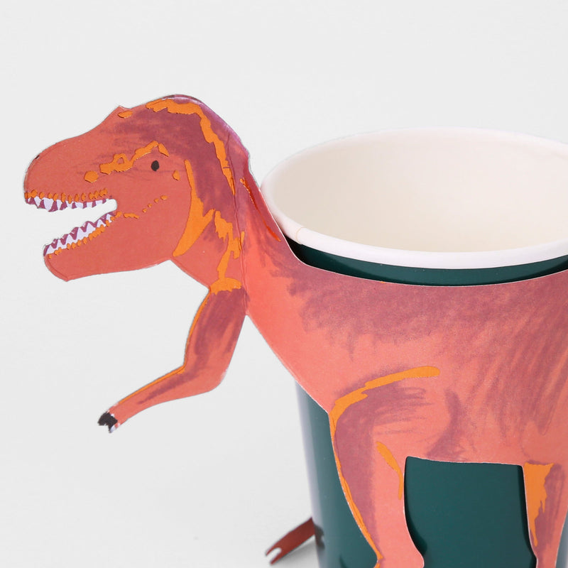 T-Rex Party Cups | Meri Meri