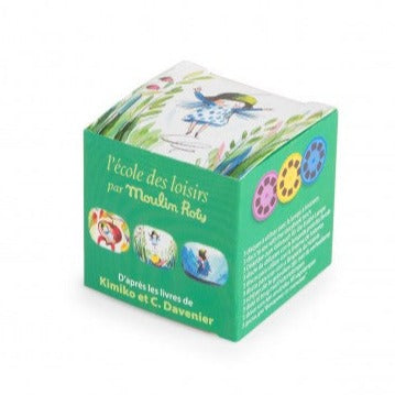 die Schule der Freizeit minusculett Geschichten Nachfüllpackungen für Schattenlampe, Taschenlampe zum Geschichten Erzählen von Moulin Roty 