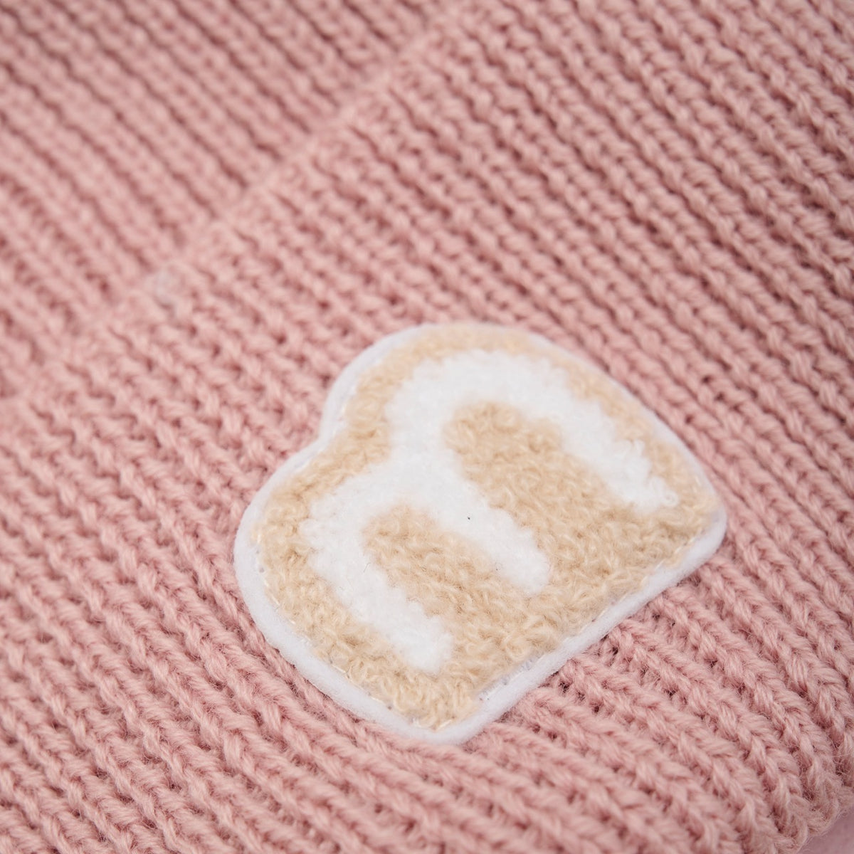 Strickmütze gefüttert mit Fleece | Misty Rose | Minymo