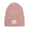 Strickmütze gefüttert mit Fleece | Misty Rose | Minymo