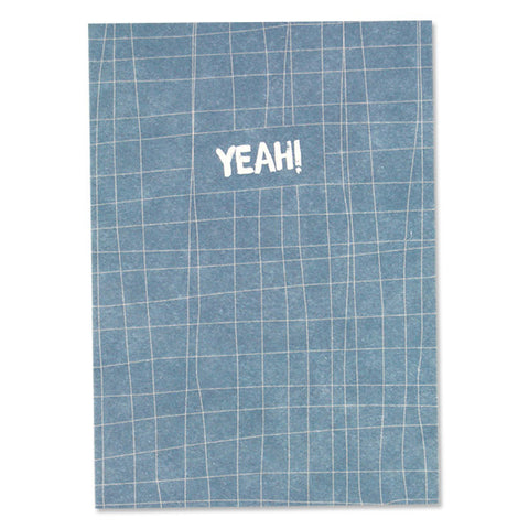 Postkarte | hellblau YEAH! | ava & yves