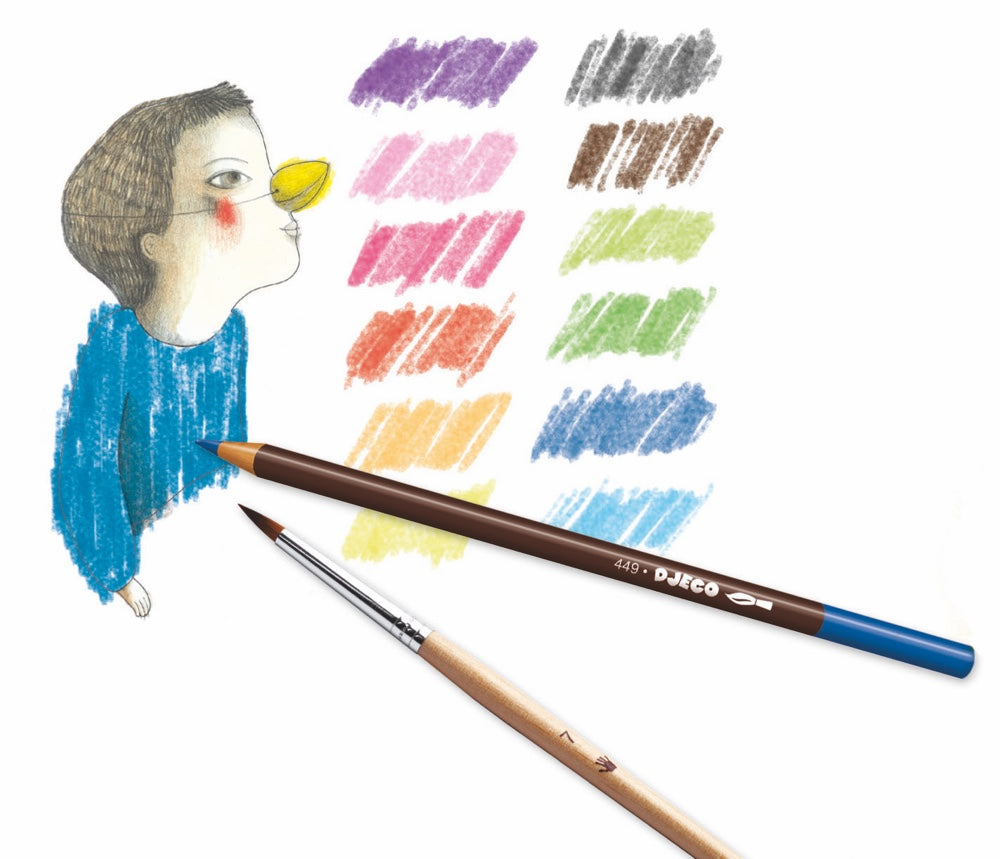 Aquarellstifte auswaschbar | Djeco