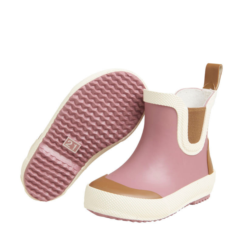 Gummistiefel kurz Naturkautschuk Colourblock  | Celavie