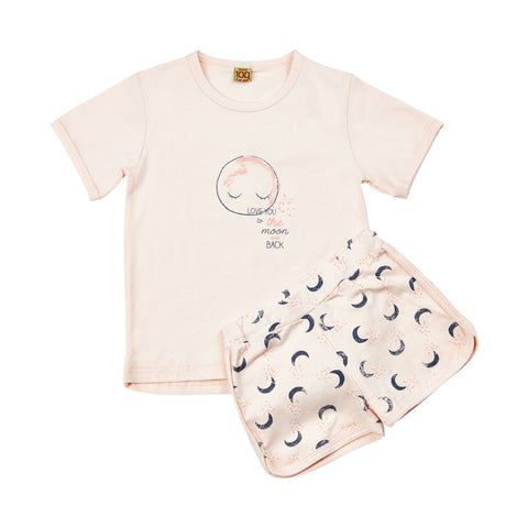 Pyjama kurz | Love you to the moon and back | CeLaVi