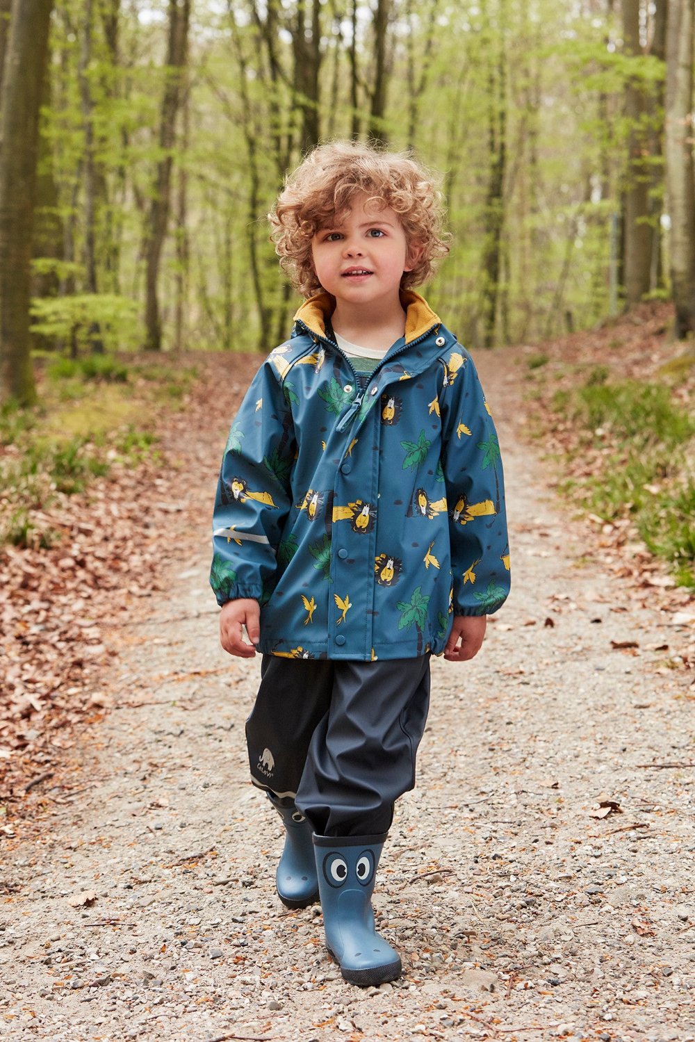 Regenkleidung im Set | navy Dschungel | CeLaVi