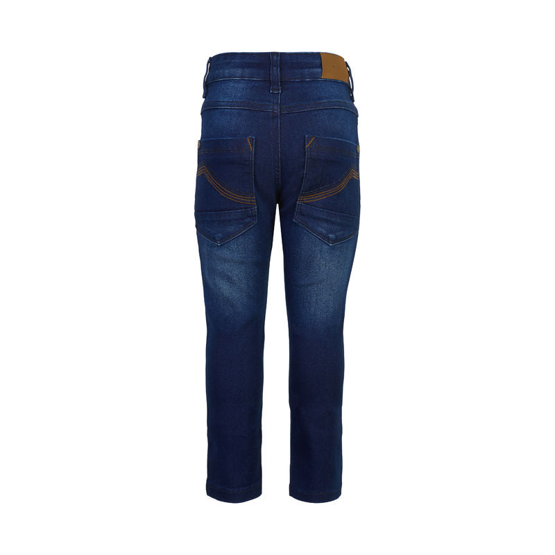 Jeans Power stretch slim fit Dark Blue Denim | Minymo