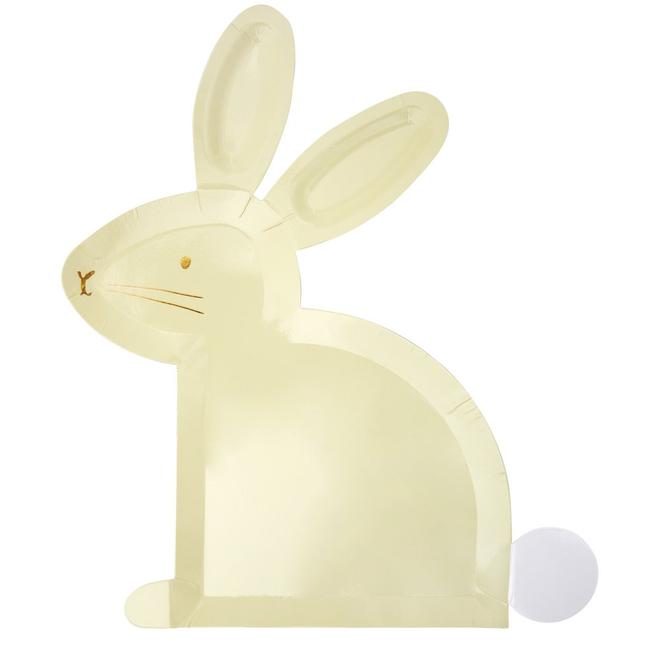 Pappteller-Set Pastel Bunny Plates | Meri Meri