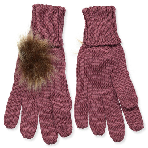 Handschuhe Strick mit Bommel | Burlwood | Hust and Claire