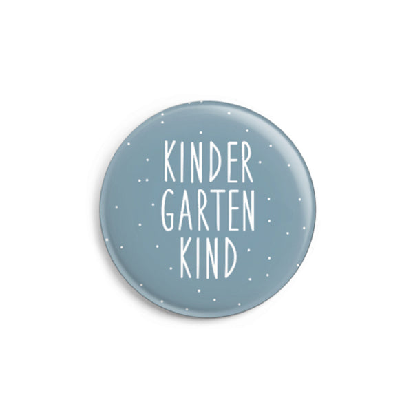 Button Kindergartenkind blau | ava & yves