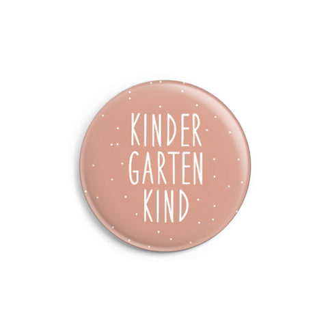 Button Kindergartenkind rosa | ava & yves