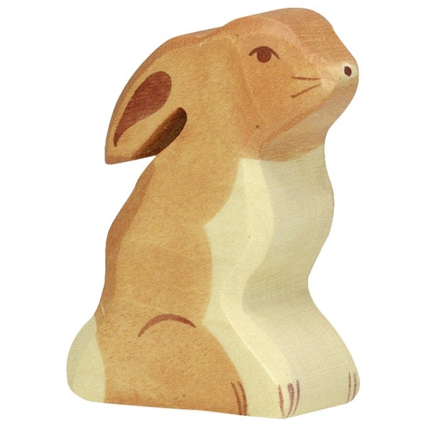 Hase sitzend | Holztiger