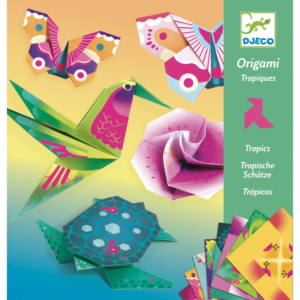 Origami Tropics Tropische Schätze | Djeco