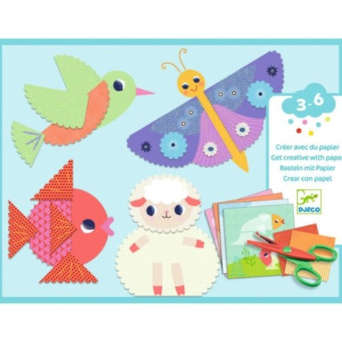 Ein Set zum Ausschneiden mit einer gezackten Schere - eine Aktivität, die Kinder lieben! Das Kind schneidet die Bögen mit der gezackten Schere entlang der Linien aus. Dann kreiert es hübsche Stücke mit gezackten Konturen, die es dann auf die Bildkarten klebt, um vier Gemälde zu schaffen, auf die es stolz sein wird.