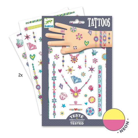 Tattoos Jennis Schmuck Neon  | Djeco