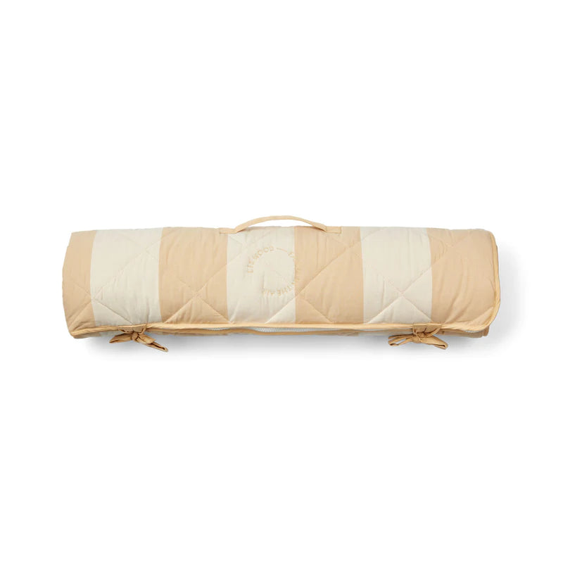 Aurora Schlafsack/Decke | Stripe/Sandy Mix