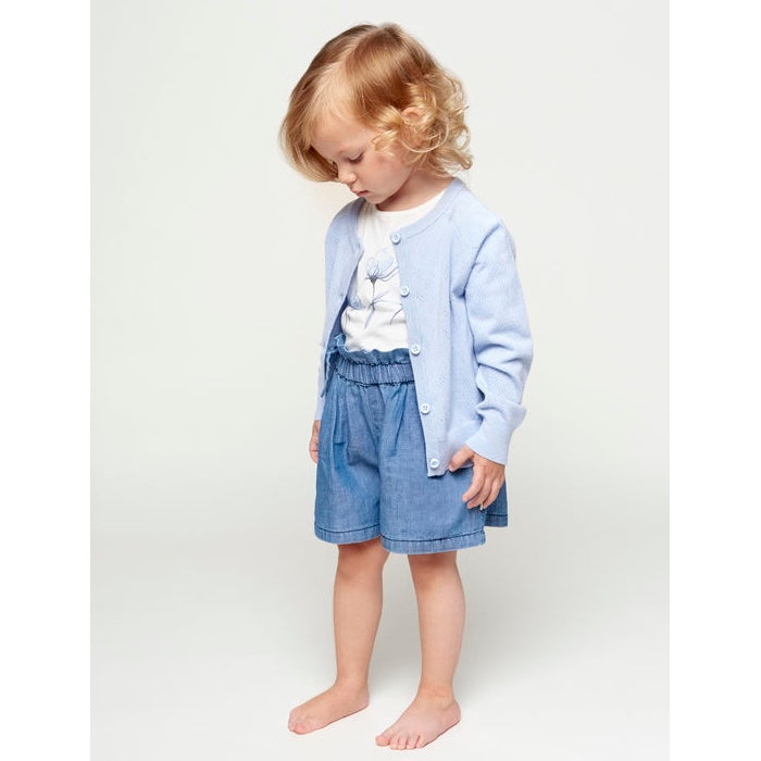 Shorts Chambray Bijou Blue | Creamie