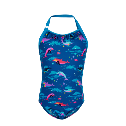 Badeanzug Meer Delfine | Color Kids