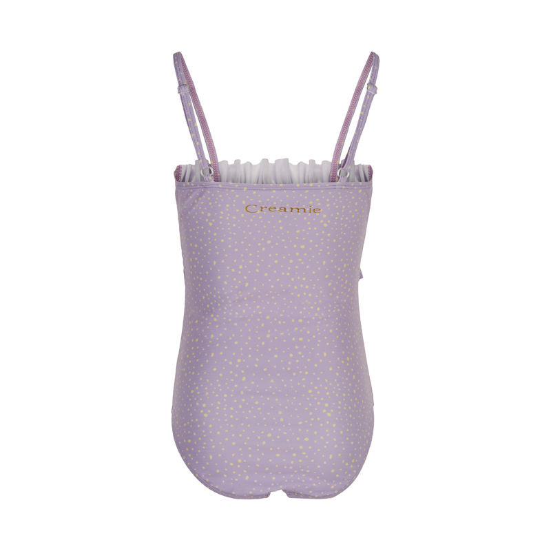 Badeanzug Swimsuit Dot UPF 50+ Pastel Lilac | Creamie