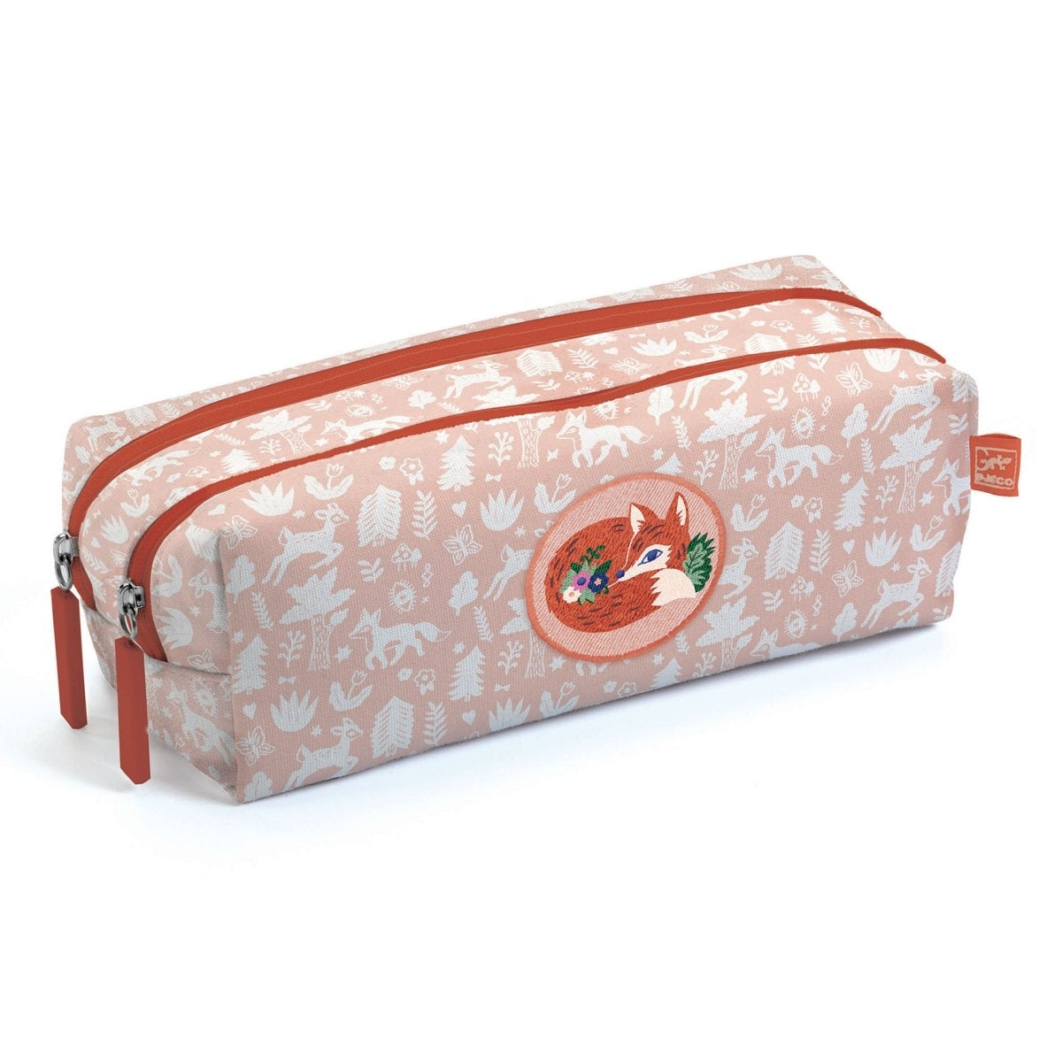 Etui mit 2 Fächern Fuchs | Djeco