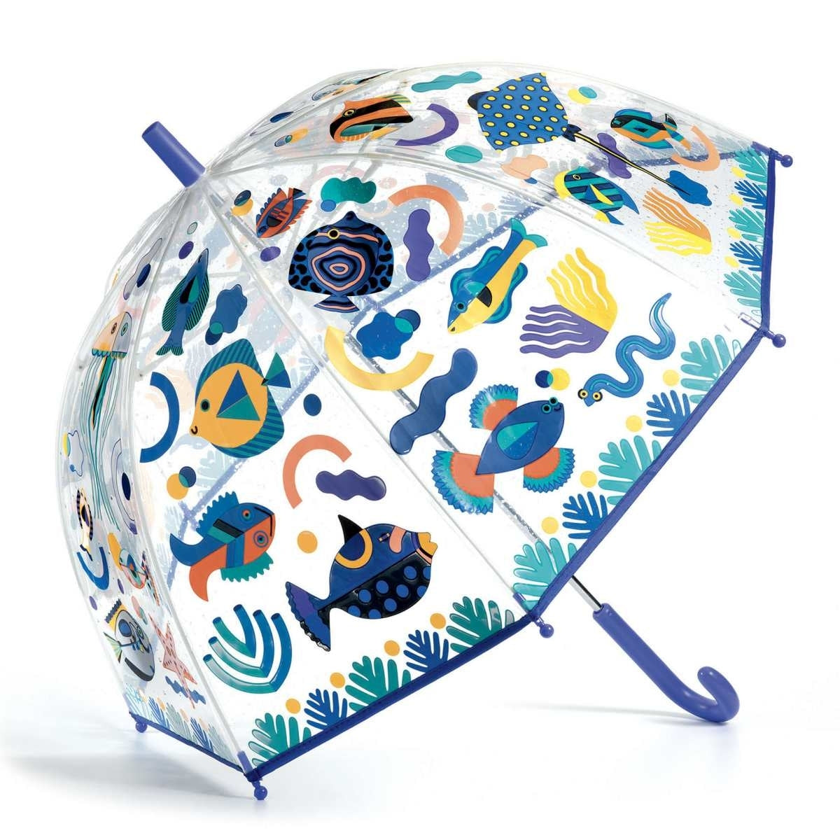 Lustiger Regenschirm magische Fische mit Farbwechsel | Djeco