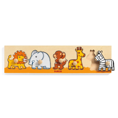 Erstes Puzzle Sava'n'co, Savanne | Djeco