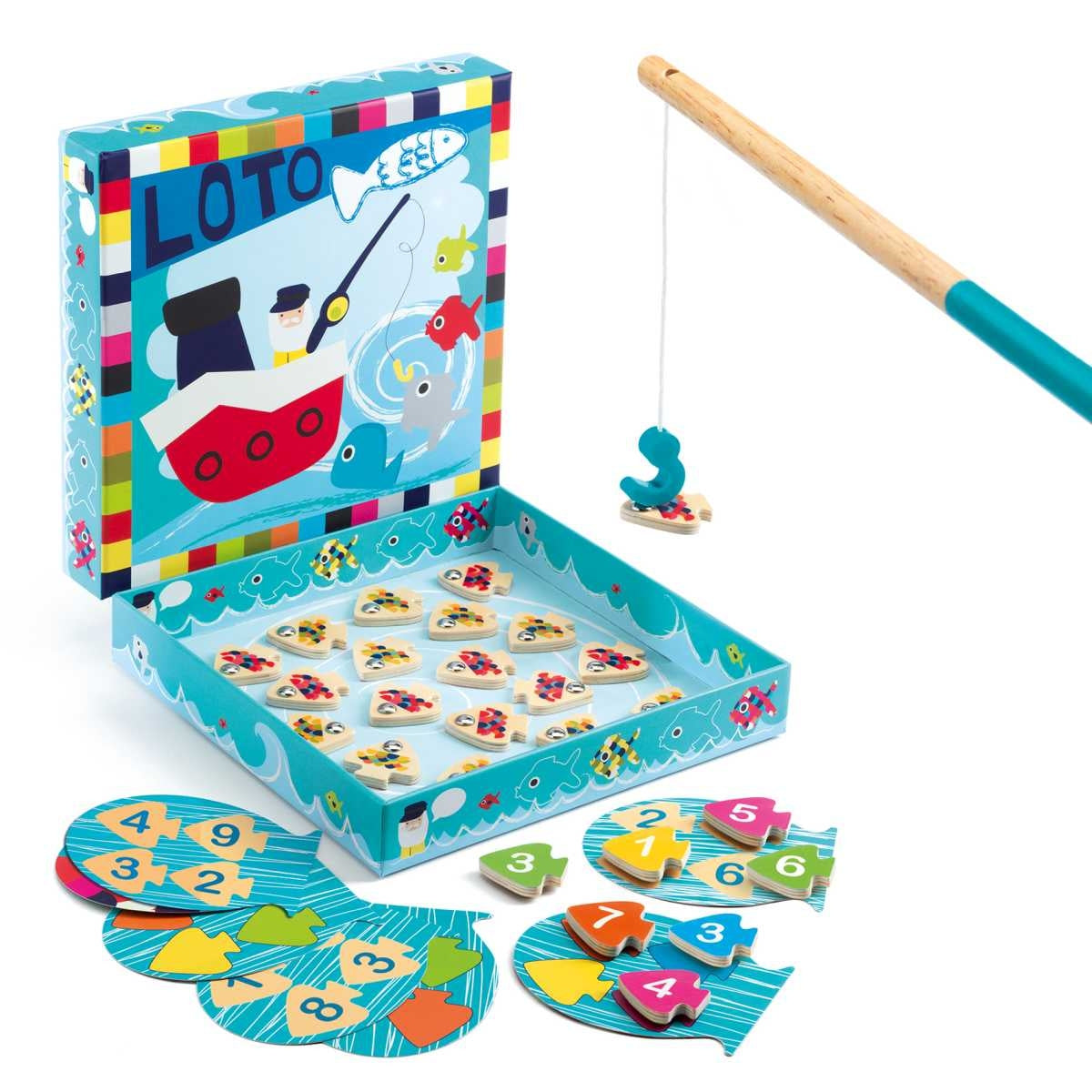 anglerspiel navy von djeco - lottospiel für Kinder
