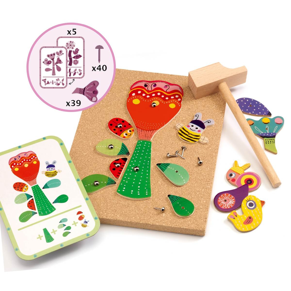 Klopfspiel Tap Tap Garten | Djeco