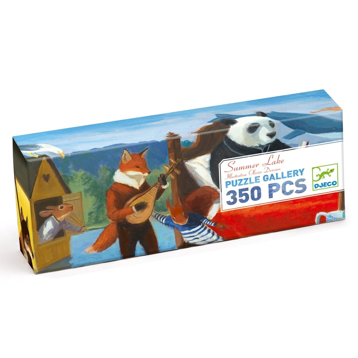Puzzle 350 Teile Sommer am See | Djeco