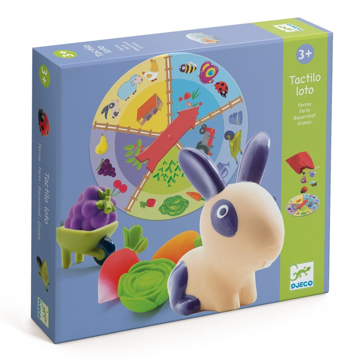 Tastspiel Tactilo Loto  Bauernhof | Djeco