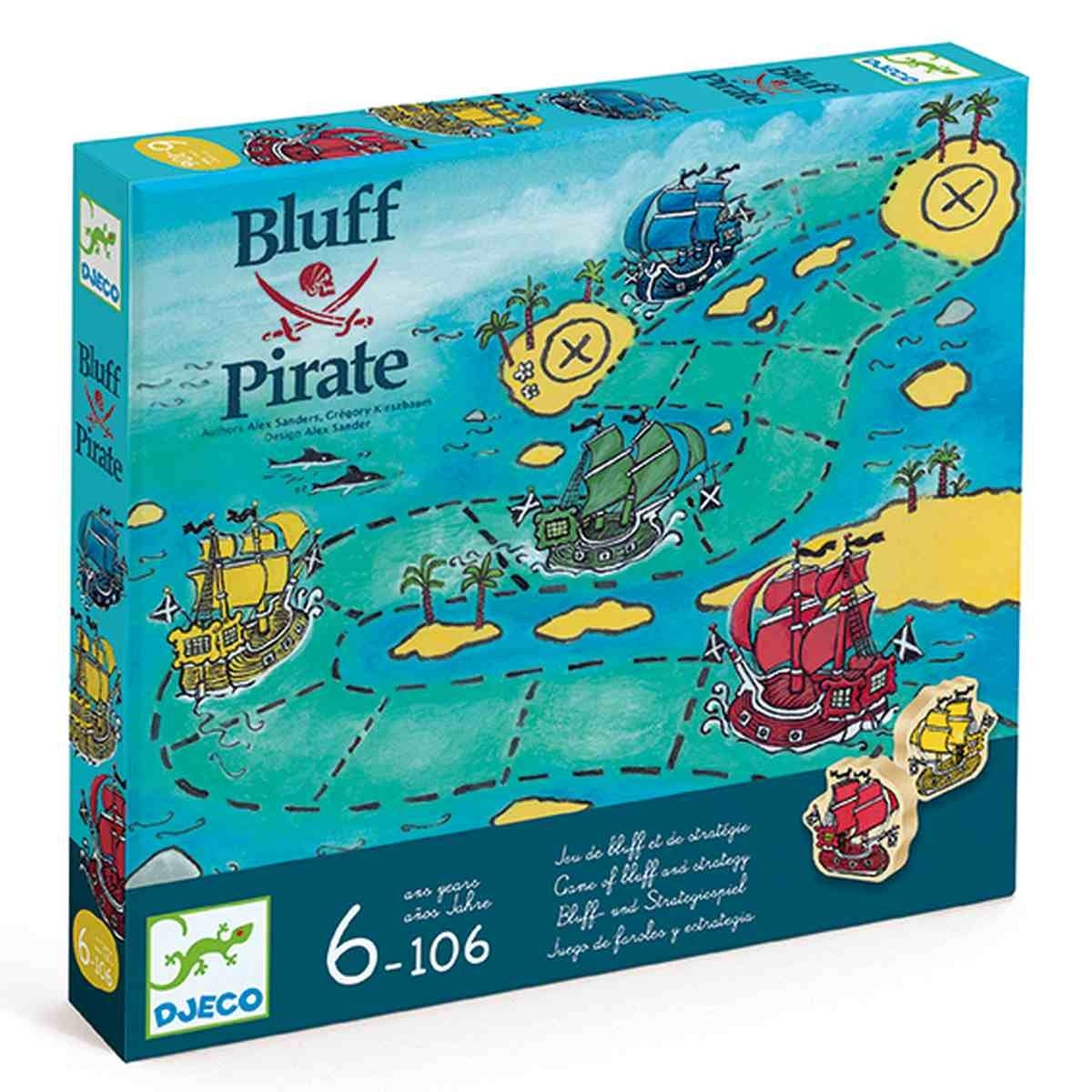 Brettspiel Bluff Pirate Stimmung und Bluff | Djeco
