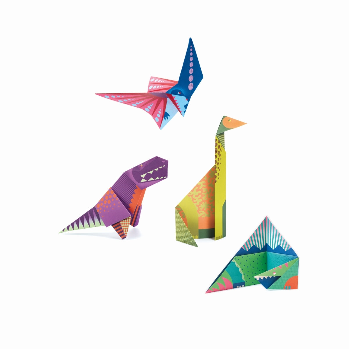Mit diesem tollen Origami-Set können Kinder bunte Dinosaurier falten und spielerisch in die Welt des Papierfaltens eintauchen. Die glatten, farbenfrohen Faltblätter mit tollen Mustern und die ausführliche Anleitung sorgen für ein kreatives Bastelerlebnis. 🎉

🦕 Perfekt für Dino-Fans oder als Highlight auf der Geburtstagsparty! 🎂
Warum ist Origami so wertvoll für Kinder?

✔ Fördert Geduld & Konzentration – Schritt für Schritt entstehen kleine Kunstwerke. 🧘‍♂️
✔ Verbessert die Feinmotorik – Durch das präzi
