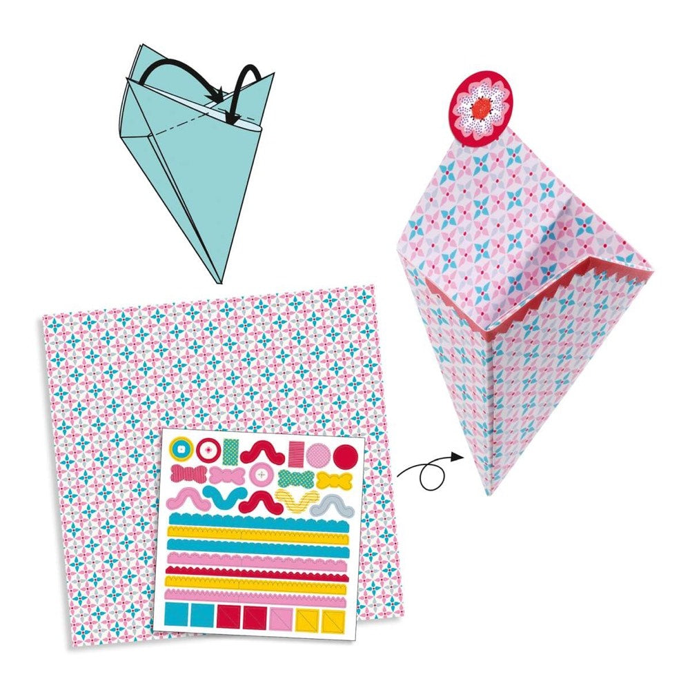 Origami kleine Schachteln | Djeco