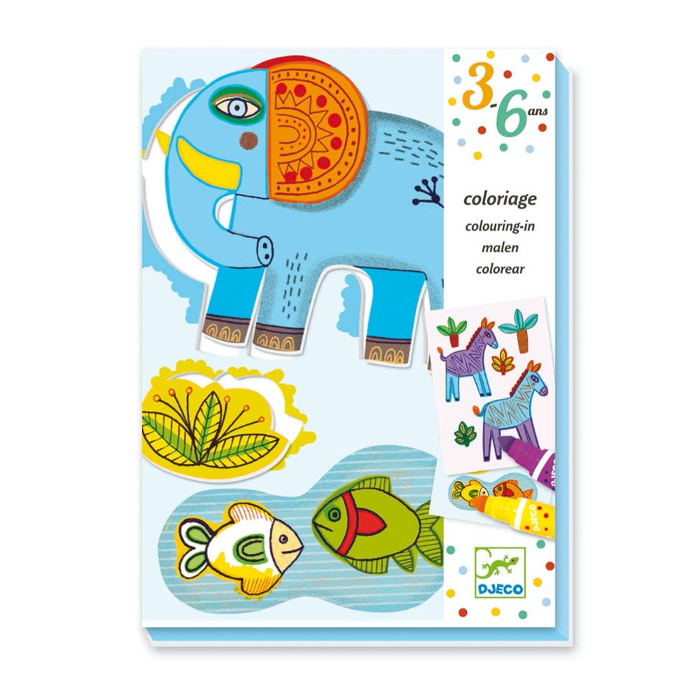 Colouring für die Kleinsten Tierisches | Djeco
