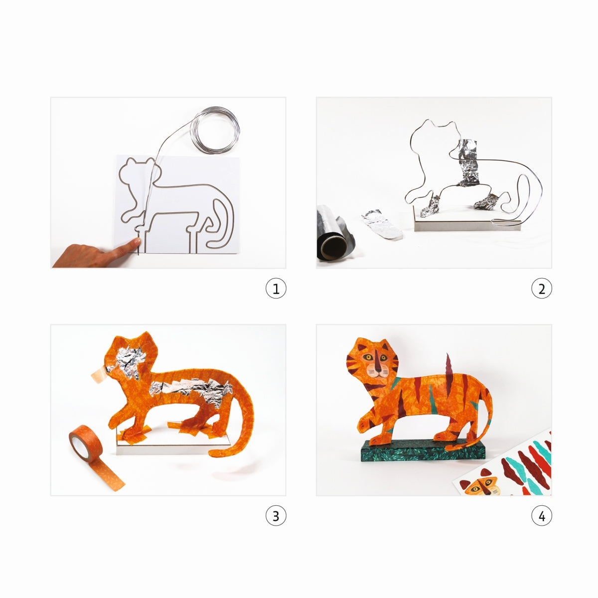 Kreativset Formenatelier Tiger | Djeco