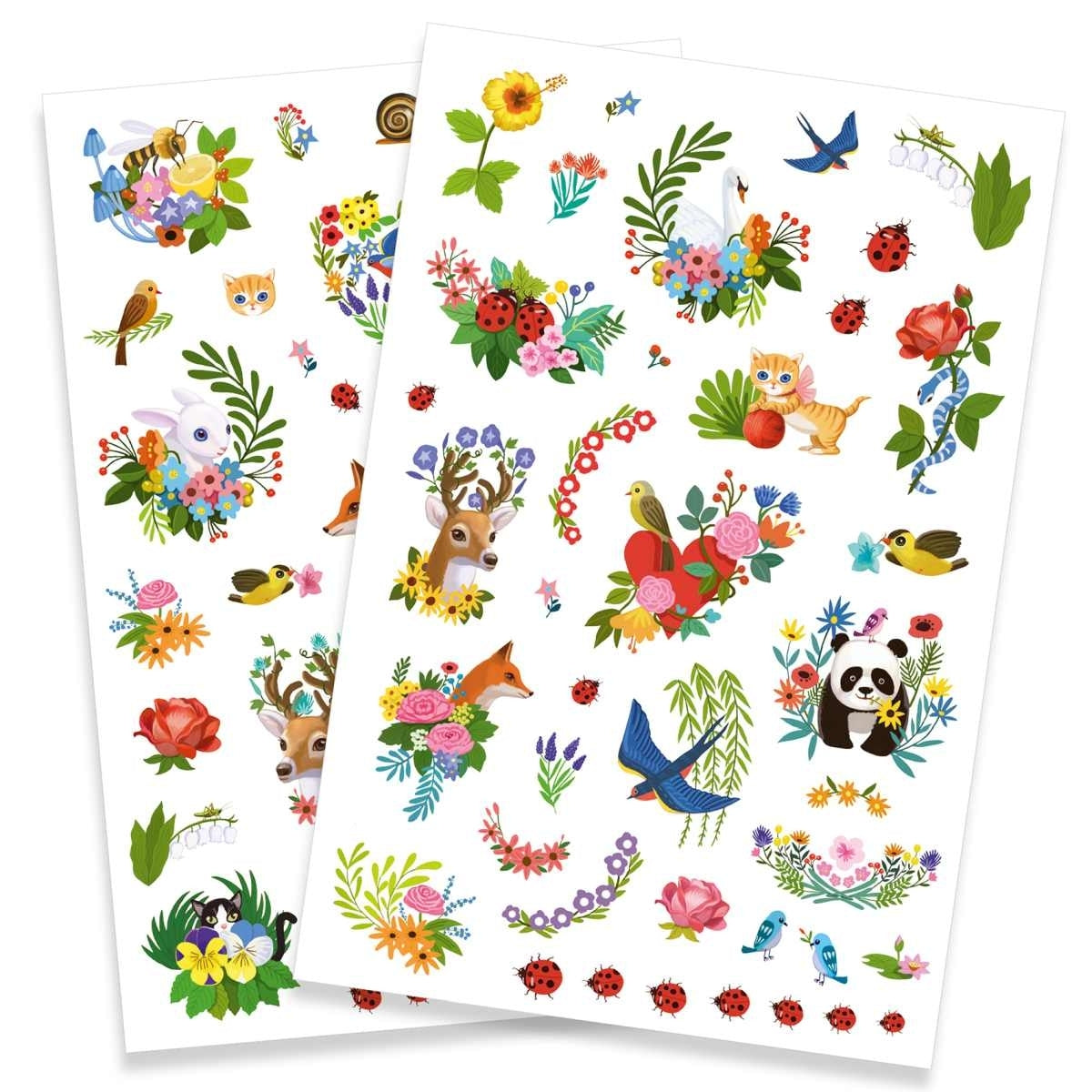 Tattoos Happy Spring Frühling | Djeco