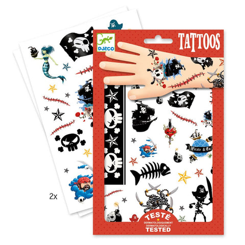 Tattoos Piraten | Djeco