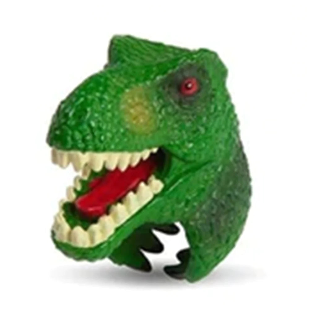 Brüllen! Das Abenteuer wartet auf dich mit diesen lustigen Dino-Ringen. Verkauft in verschiedenen Stilen von lustigen handbemalten Dinosaurierringen. Wählen Sie aus sechs Dinosauriern.