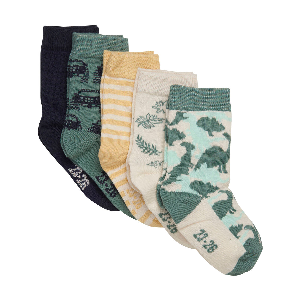 Socken 5-Pack | diverse Muster | Minymo