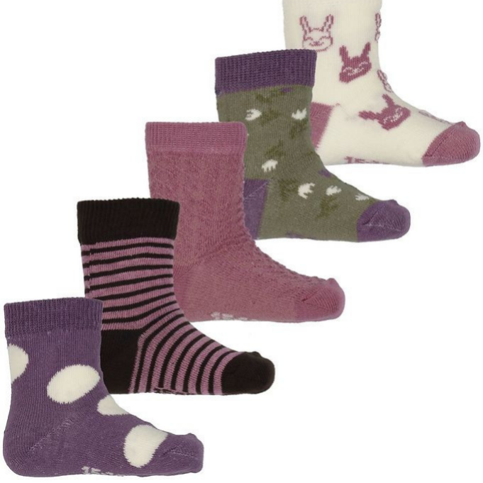 Die Socken haben verschiedene Designs, haben ein gutes Tragekomfort und sehr beliebt bei den Kindern. Es gibt sie in verschieden Designs und Größen - toller Basicartikel. 
