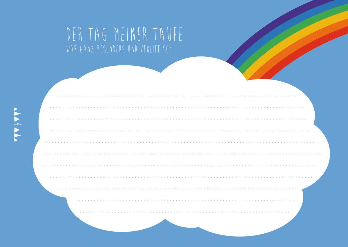 Mein Taufbuch Junge Schiff blau | ava & yves