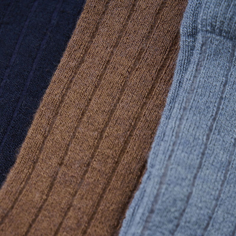 Die Wollsocken gibt es in 2 verschiedene Packs, sie sind farblich sehr schön zur Kollektion abgestimmt. Sehr angenehmes Tragekomfort.