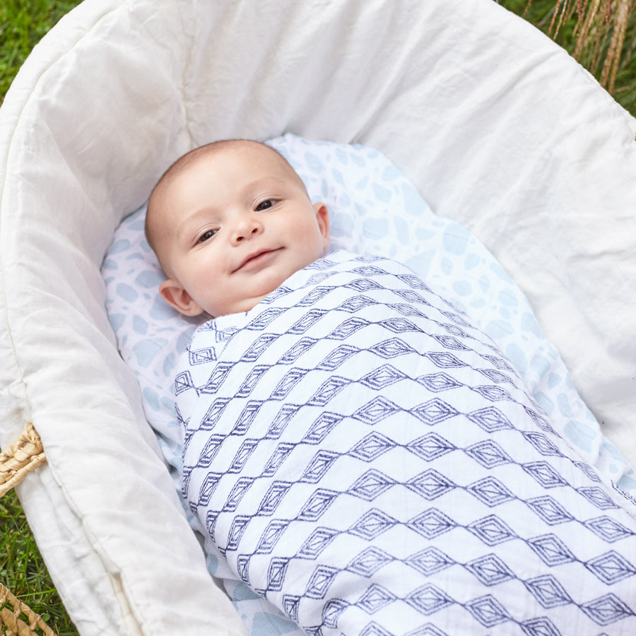 Swaddle Baumwolle Classic Pucktuch JUNGLE SET | aden + anais