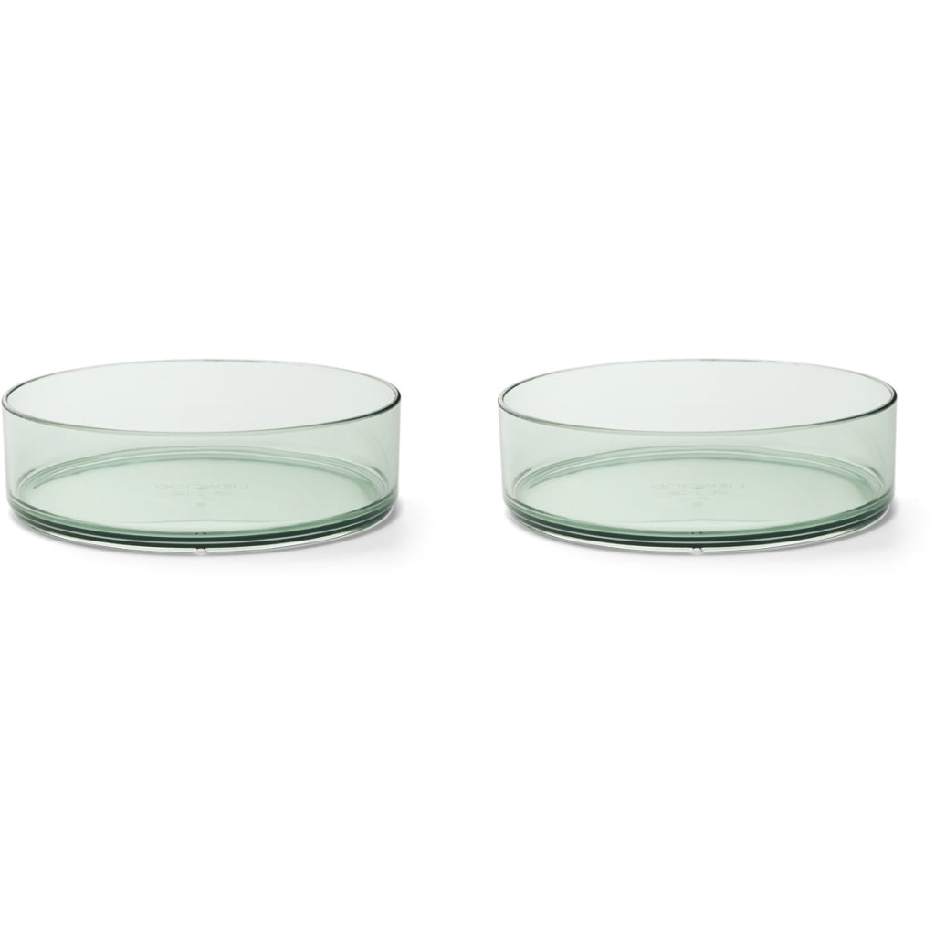 Tritan Bowl im 2er Set von LIEWOOD - Bunte Tritan-Glasschale in minimalistischem Design - Strapazierfähiges und langlebiges Material - Unzerbrechlich - Spülmaschinenfest