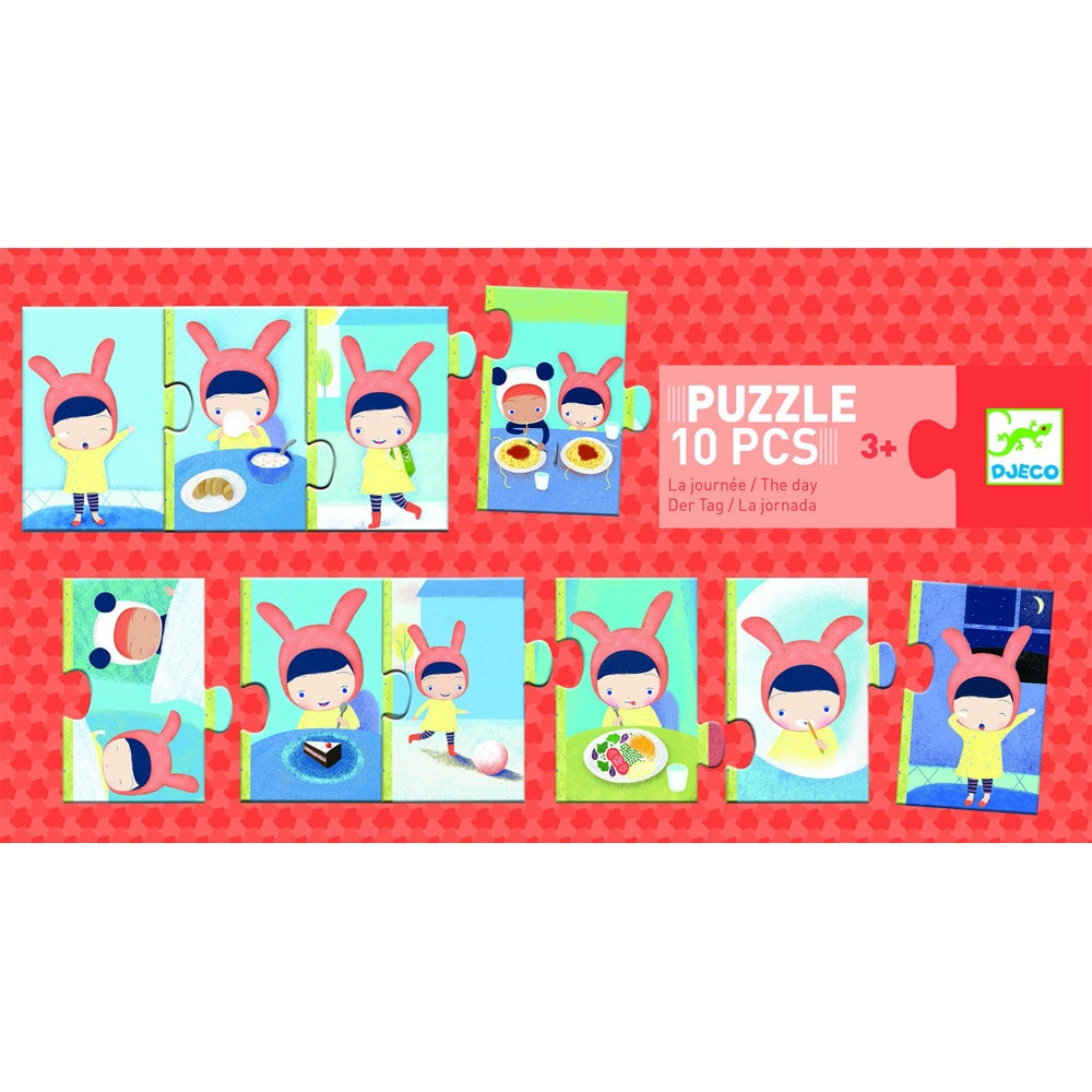 puzzle 10 Teile - Der Tag