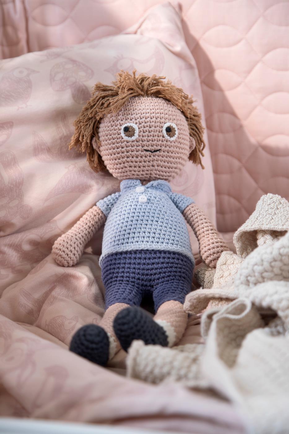 William | Häkelpuppe | Sebra