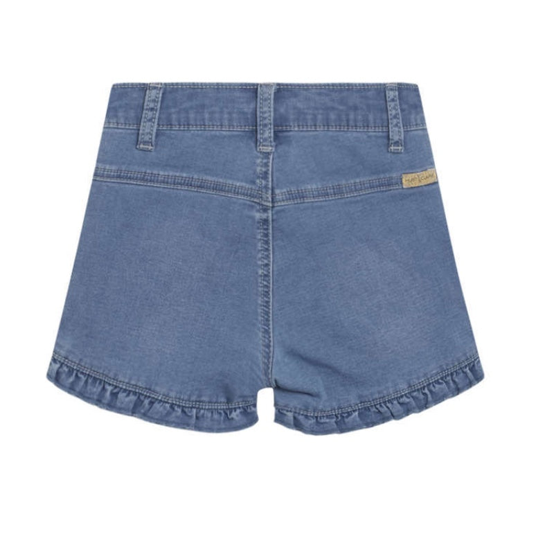 Johanna-Jeans-Shorts | washed denim | Hust & Claire